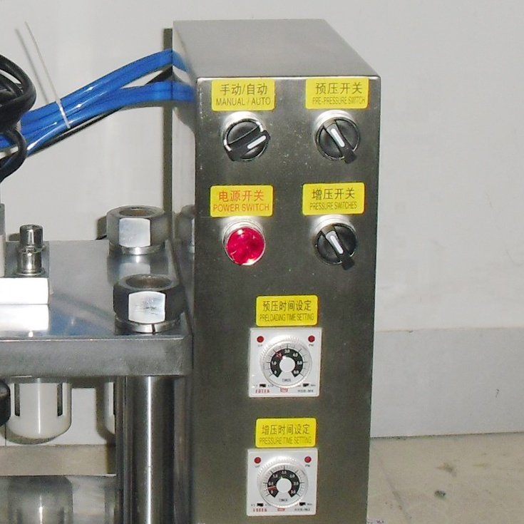 High Effect Powder Pressing Machine Foundation Blusher Compacting Cosmetic Press Color Make Up Pressed Compact Machine