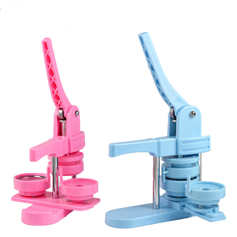New design plastic convenient Badge maker DIY Button Badge Button Maker Machine Badge Making Machine