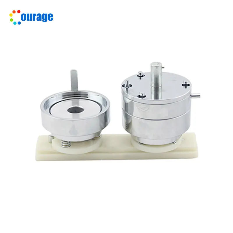 Courage Factory Wholesale High Quality Badge Machine Accessories Interchangeable Button Pin Badge Component Making Machine Mould