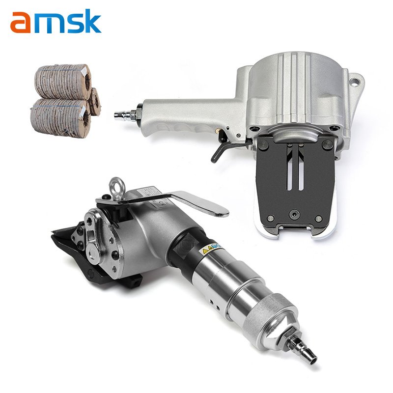 FTL/S32 Pneumatic Split Type Handle Heavy Duty Steel Band Brick Iron Strapper Handheld Strapping Tools Packaging Machine