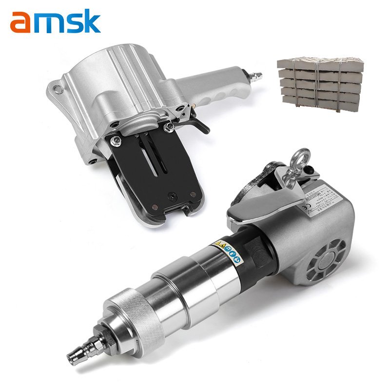 FTL/S32 Pneumatic Split Type Handle Heavy Duty Steel Band Brick Iron Strapper Handheld Strapping Tools Packaging Machine
