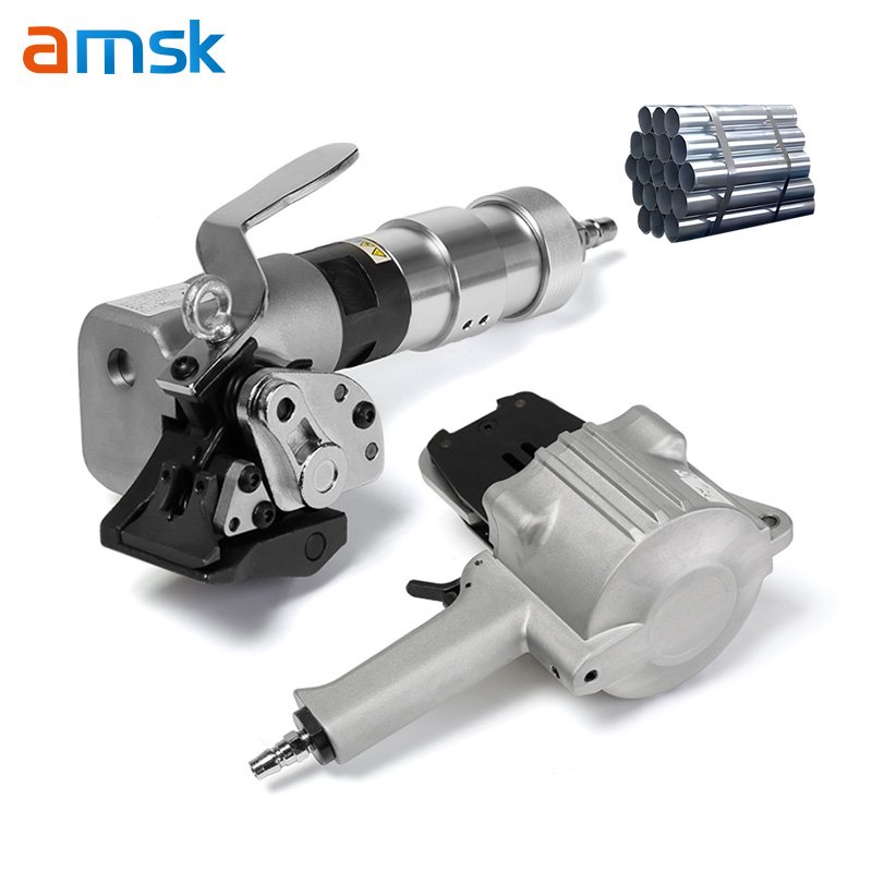 FTL/S32 Pneumatic Split Type Handle Heavy Duty Steel Band Brick Iron Strapper Handheld Strapping Tools Packaging Machine