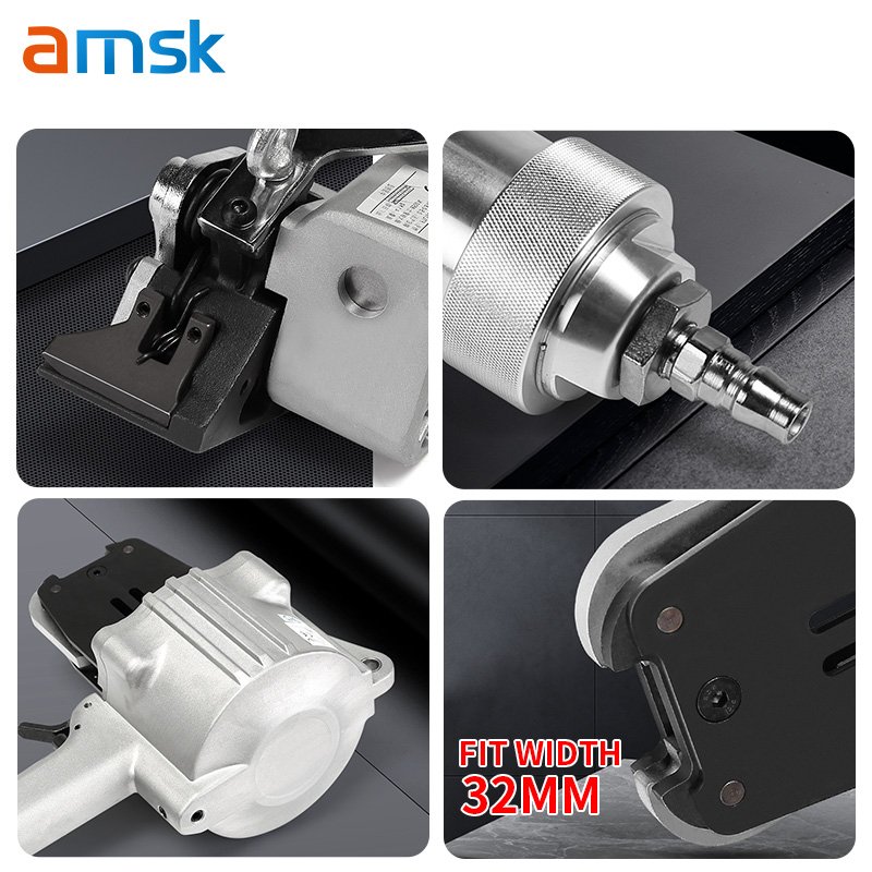 FTL/S32 Pneumatic Split Type Handle Heavy Duty Steel Band Brick Iron Strapper Handheld Strapping Tools Packaging Machine