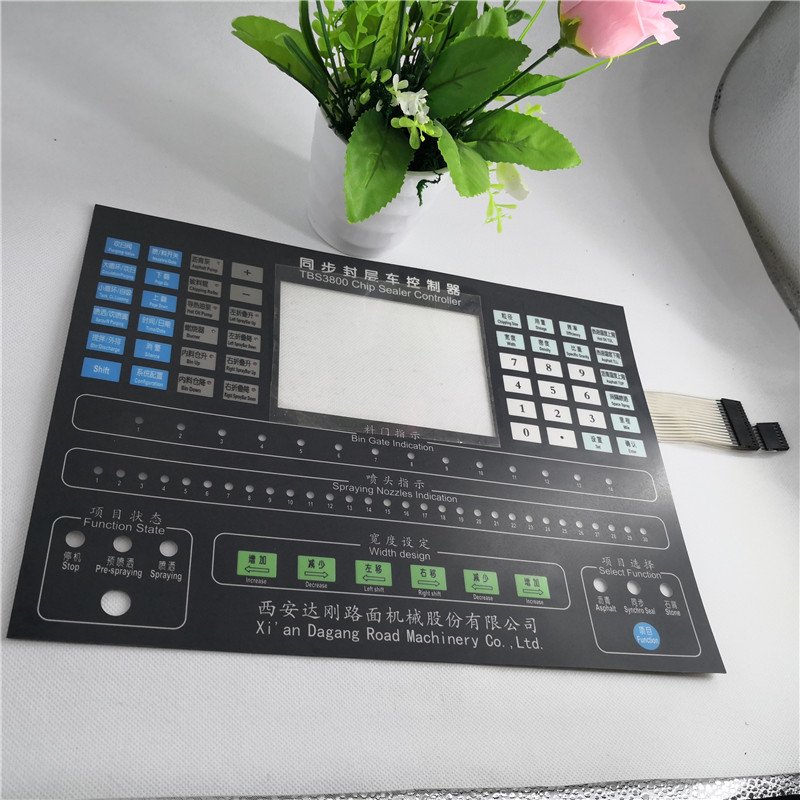 Silicone Keyboard Single Membrane Panel Switch Making Machine Module
