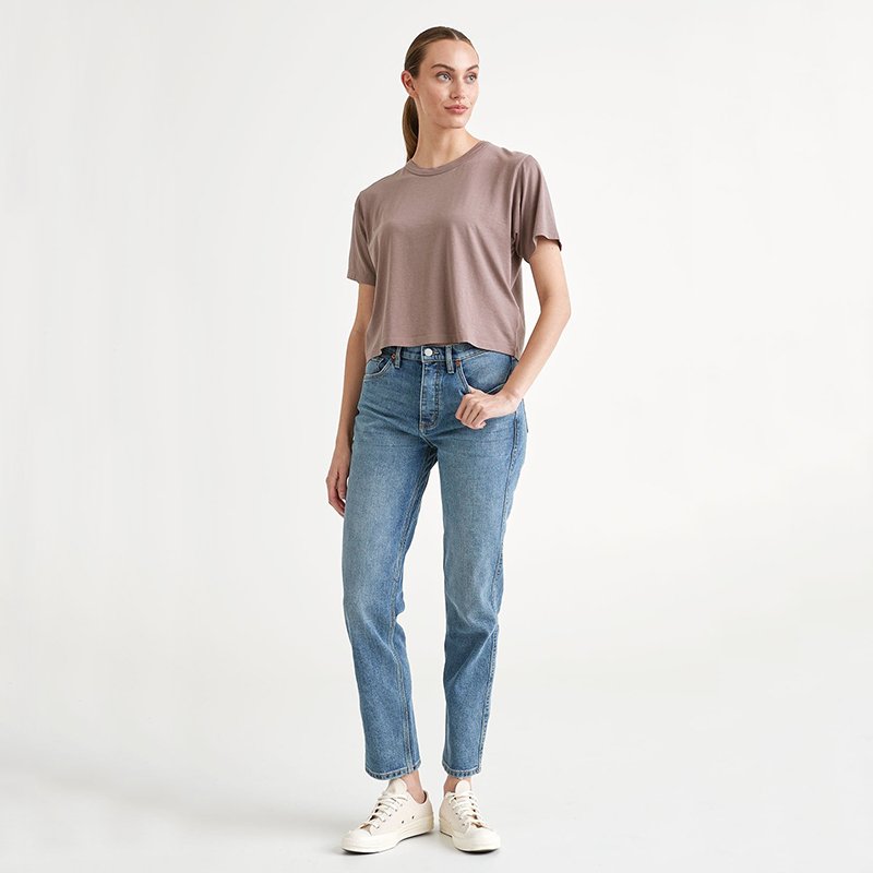 Custom Women's Pima Cotton Workout Crop Tops Short Sleeve Yoga Shirts Casual Athletic Running T-Shirts with OEM logo & tags