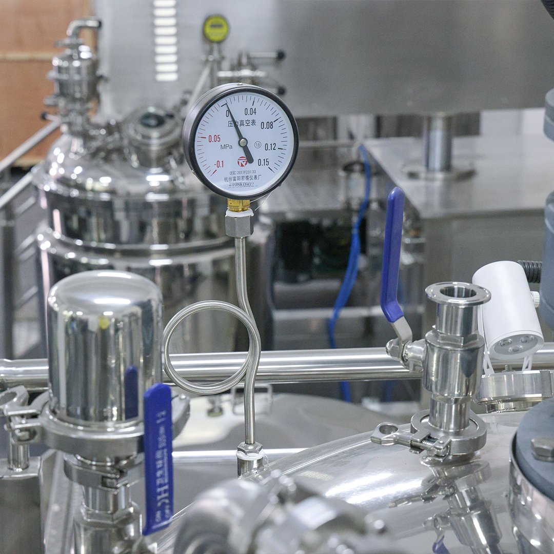 cosmetic cream mixer 100l 500l 1000l 3000l vacuum emulsifying mixer/vacuum homogeneous emulsifyin mixer cosmetic making machine