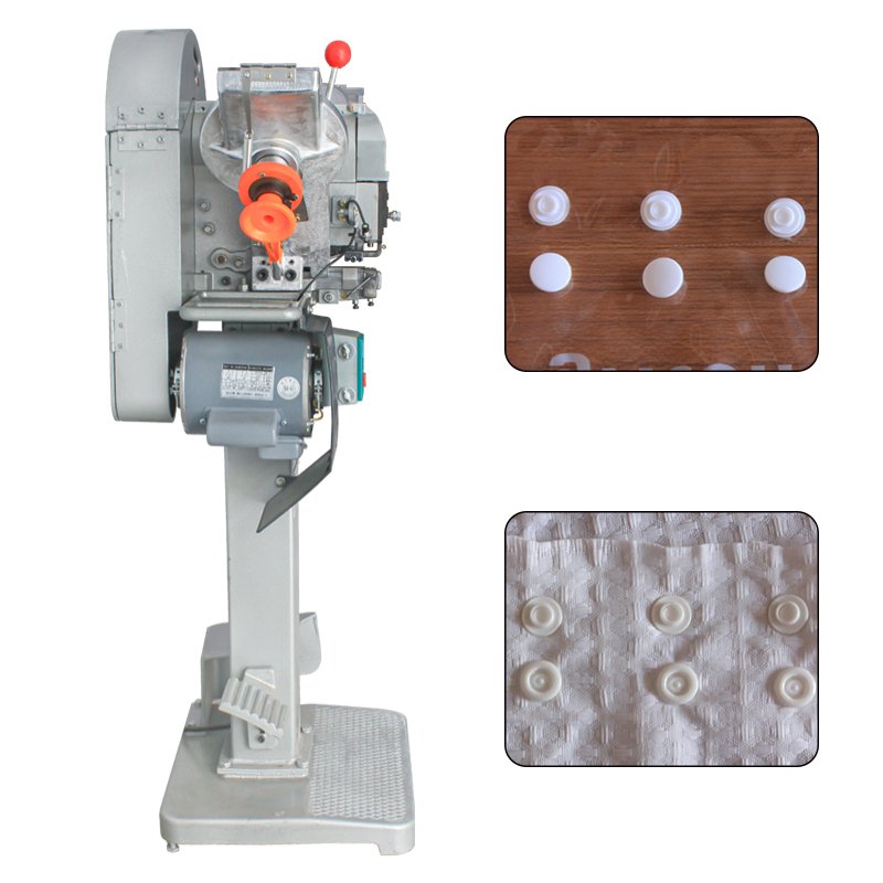 Fastener Plastic Snap Machine Button Hole Making Machine Automatic Eyelet Button Making Machines