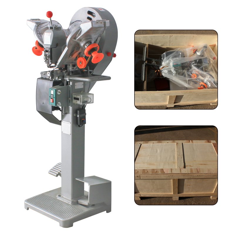Fastener Plastic Snap Machine Button Hole Making Machine Automatic Eyelet Button Making Machines