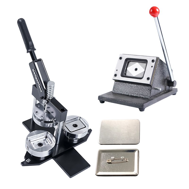 High Quality Rectangular badge machine fridge Magnet Machine 60*40mm DIY Tinplate Badge fridge magnet Making Machine kit