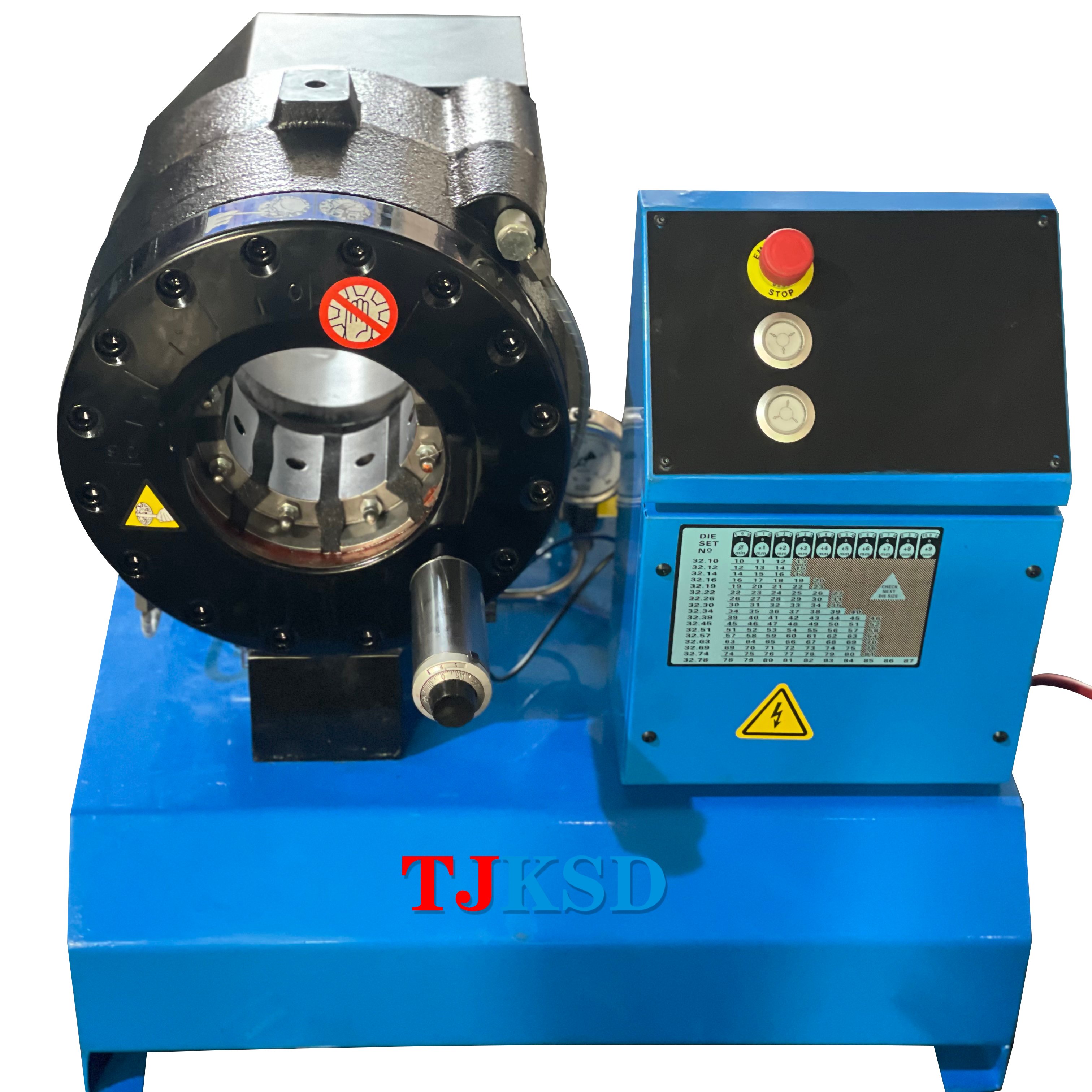 P32 12V/24V battery mobile van hydraulic hose crimping tool high pressure SP52 pipe pressing machine hose crimper 2inch 6SP
