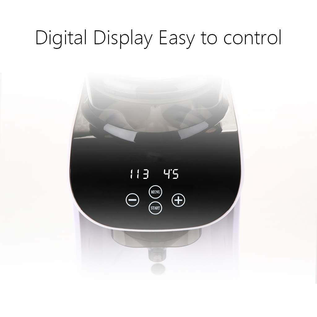 Milk homogenizer machine humanized design one-button brew ultra-low noise powder milk making machine coffee brewing set