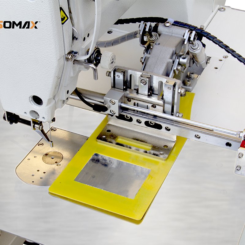 Dahao System Somax SM-18-2 Computer Trademark Label Attaching Pattern Machine For Back Pockets Embroidery Machine