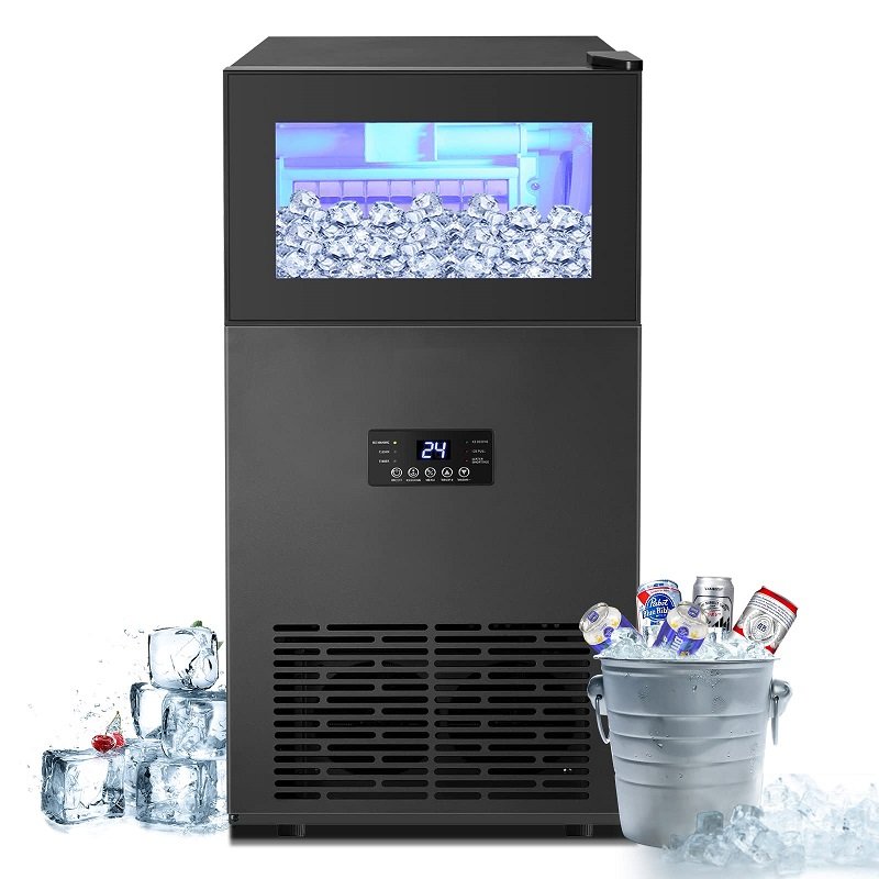 Hertzel hot sale 54kg/24h Commercial Ice Machine Cube Ice Maker Machine with Home Business Ice Maker