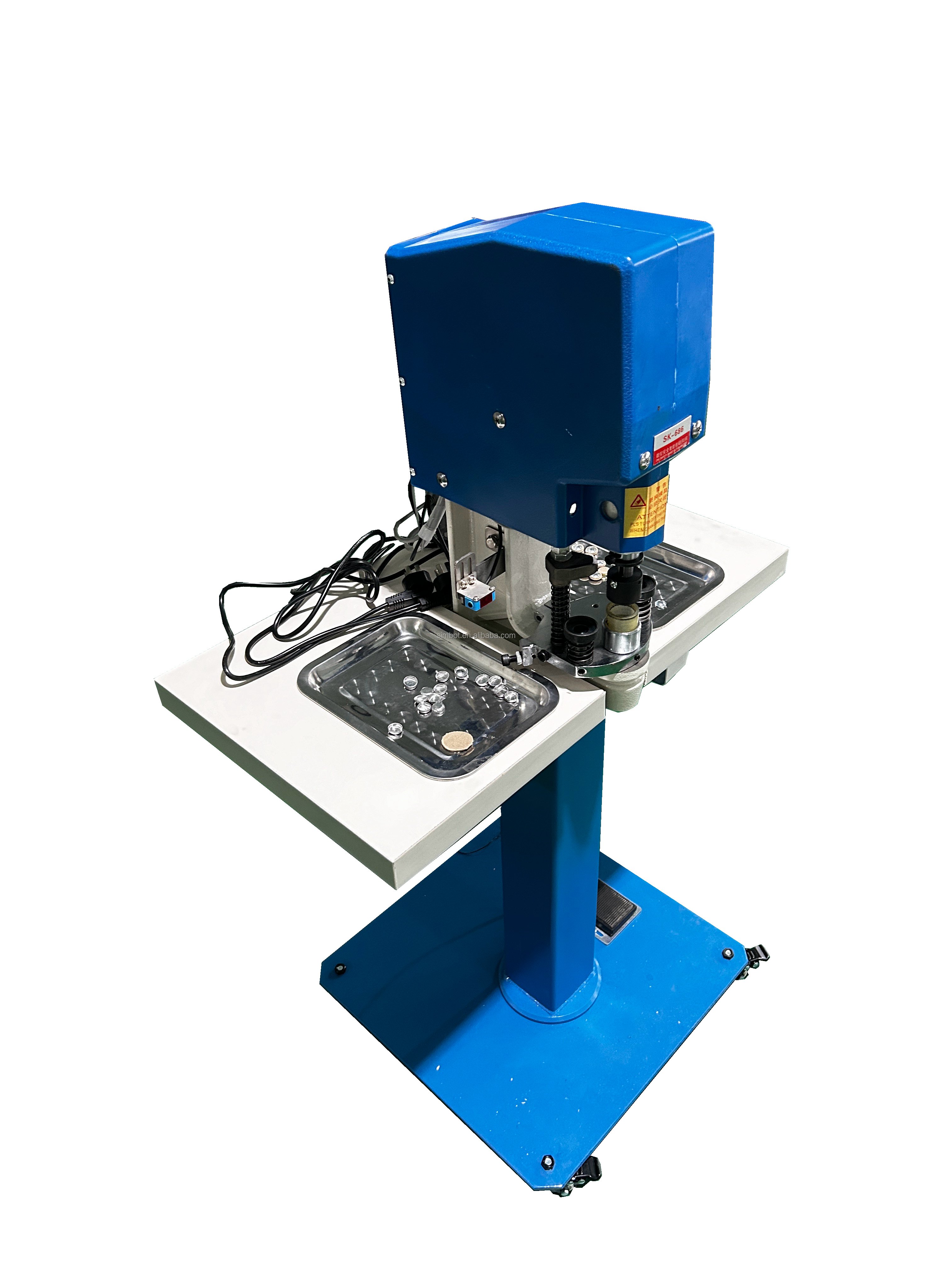 FABRIC COVER BUTTON MACHINE SNAP BUTTON MAKING MACHINE BUTTONG FIXING MACHINE