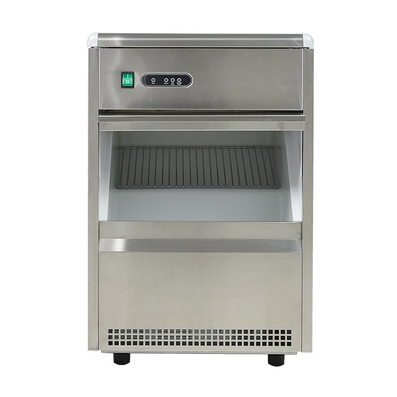 High quality bot sale stainless steel ice maker machine for tea bar