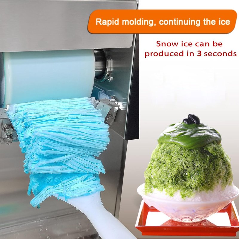 Automatic Snowmaker Machine Fast Milk Snow Ice Shaver Machine Snowflake Ice Crusher snow maker machine