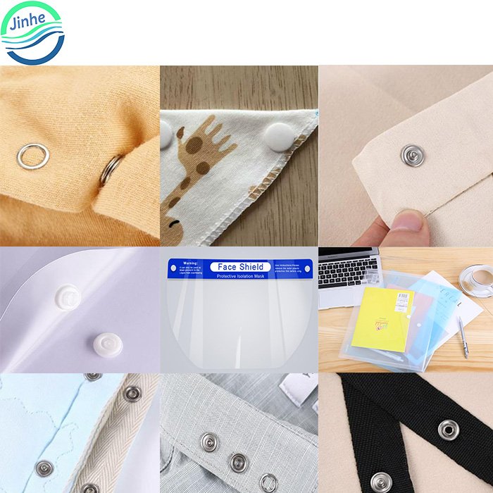 Automatic garment brass metal button fastener machine wind coat plastic snap button fastener fastening machine