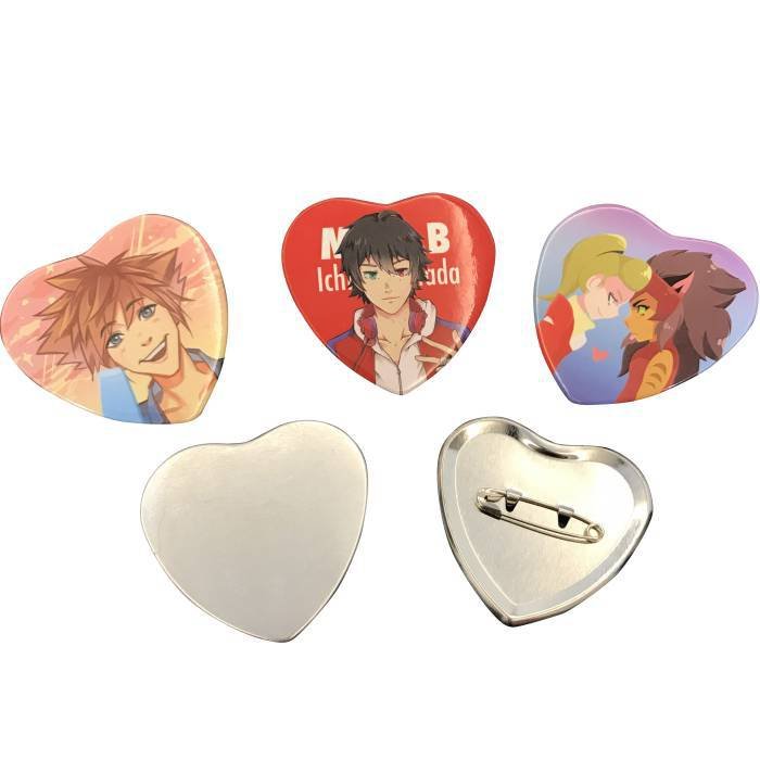 Junmin Global Best Seller Heart Shape Button Badge Maker Machine Fridge Magnets Maker Machine Badge Machine