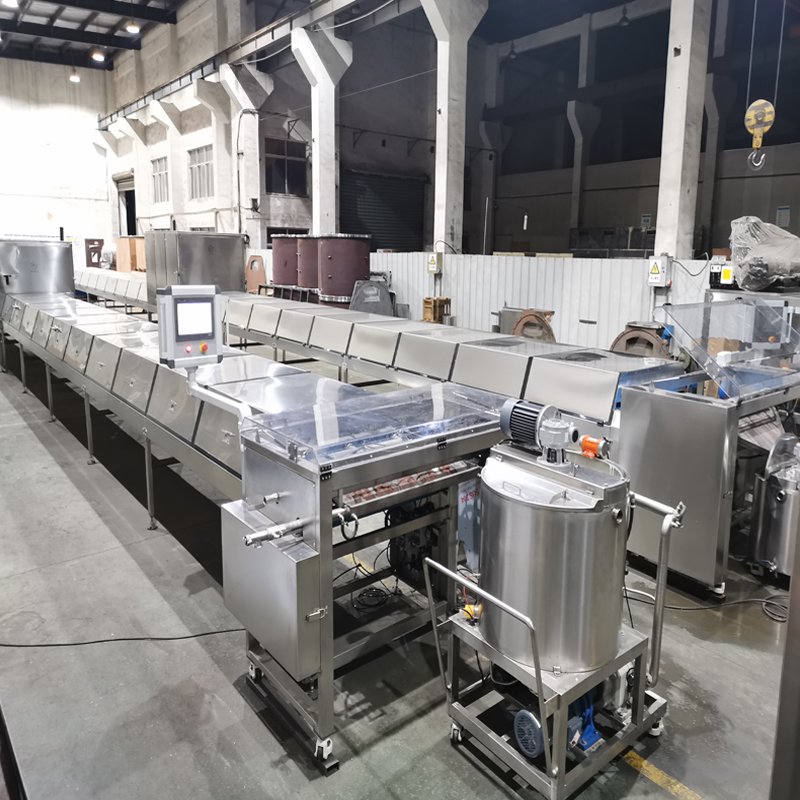 Chocolate Depositing machine high quality Chocolate buttons making Machine chocolate depositing line