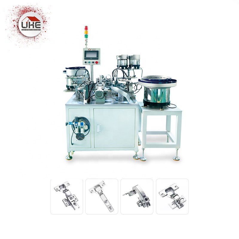 Hinge Automatic Assembly Machine Soft Closing Cabinet Door Making Production Clip-On Hinge Machine