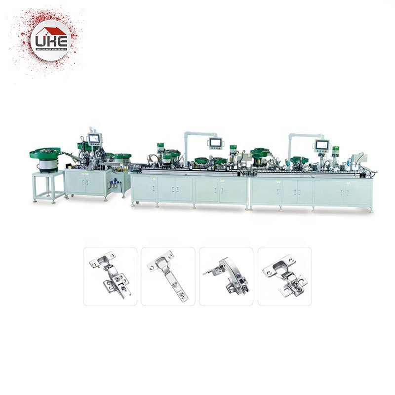 Hinge Automatic Assembly Machine Soft Closing Cabinet Door Making Production Clip-On Hinge Machine