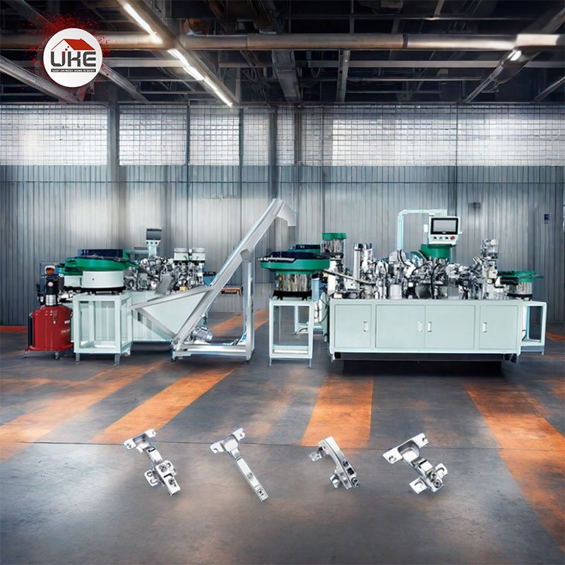 Hinge Automatic Assembly Machine Soft Closing Cabinet Door Making Production Clip-On Hinge Machine