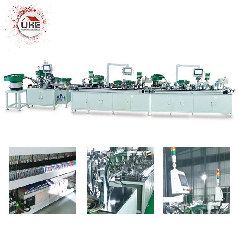 Hinge Automatic Assembly Machine Soft Closing Cabinet Door Making Production Clip-On Hinge Machine