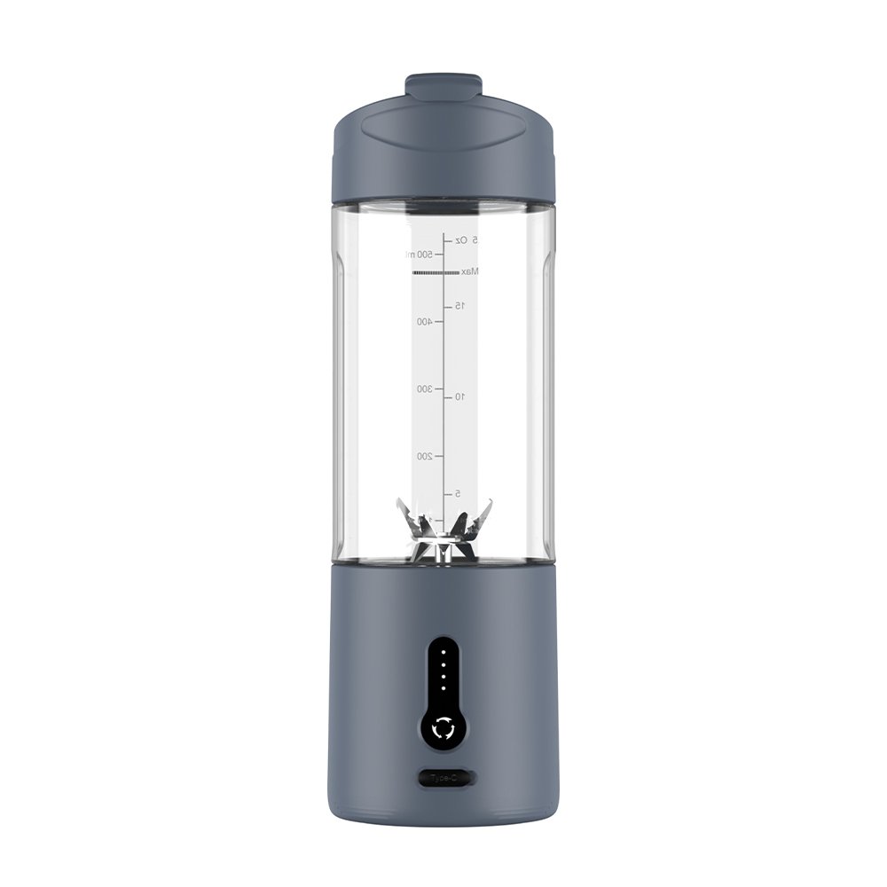 Electric Mini Bottle Blender Home Usb 6 Blades Fruit Juicer Cup Machine Rechargeable Camping Portable Blenders