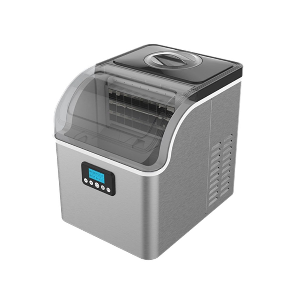 15kg Tabletop Office Portable Small Size home ice maker machine Use Cube with crusher Pellet Ice Making Machine Kitchen