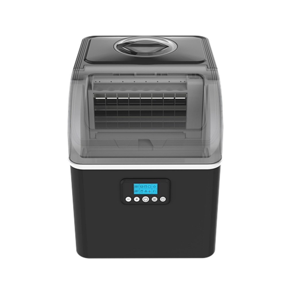 15kg Tabletop Office Portable Small Size home ice maker machine Use Cube with crusher Pellet Ice Making Machine Kitchen