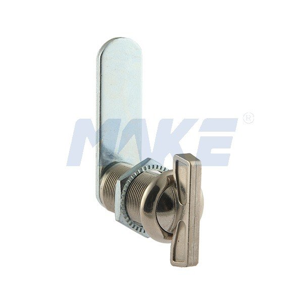MK407-8 All Metal Keyless Wing Knob Handle Cam Lock Distribution Box Switch Box Metal Cabinet Quarter Turn Cam Latch