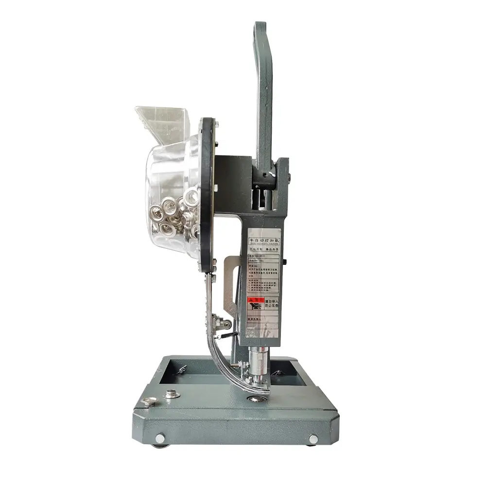 10mm Semi-automatic Eyelet Hand Pressing Tool Grommet Machine For Fabric