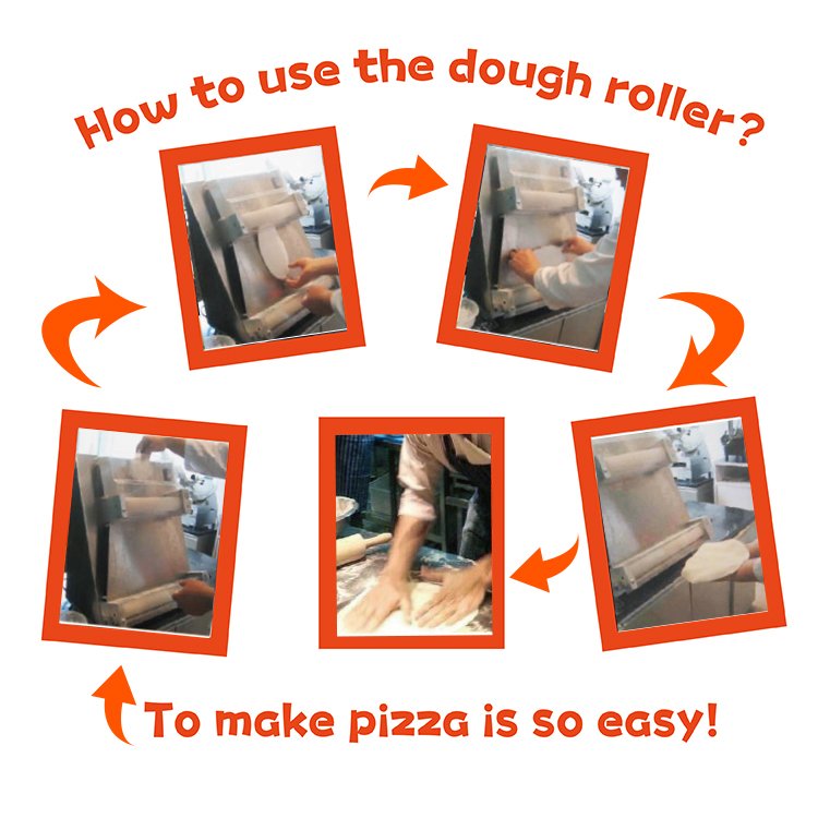 Commercial Pizza Sheeter Machine Wholesale Rolling Pizza Press Machine