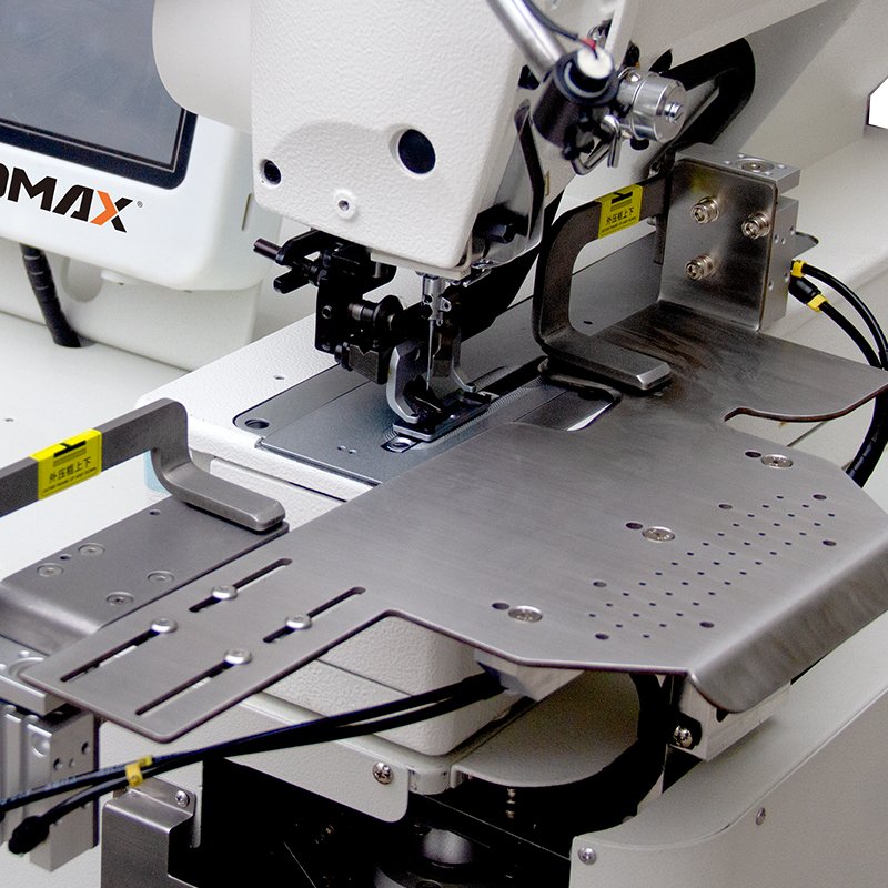 Intelligent Somax SM-05BH 90 rotating computerized Polo shirts button holing straight eyelets stitching industrial sew machine
