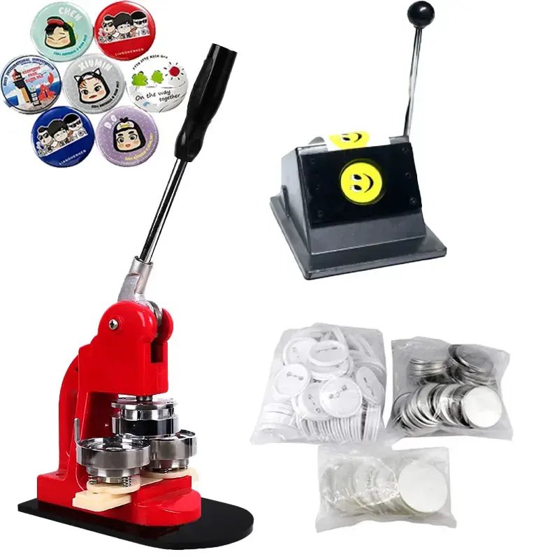 Wholesale 58mm Button Parts Maker Machine Aluminum Button Badge Button Maker Machine
