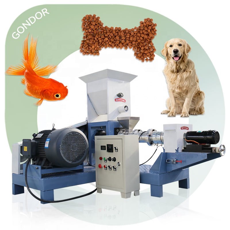Cold Press Pellet Kibble Chana Price Catfish Fish Feed Pallet Float Dry Dog Food Machine in Bangladesh