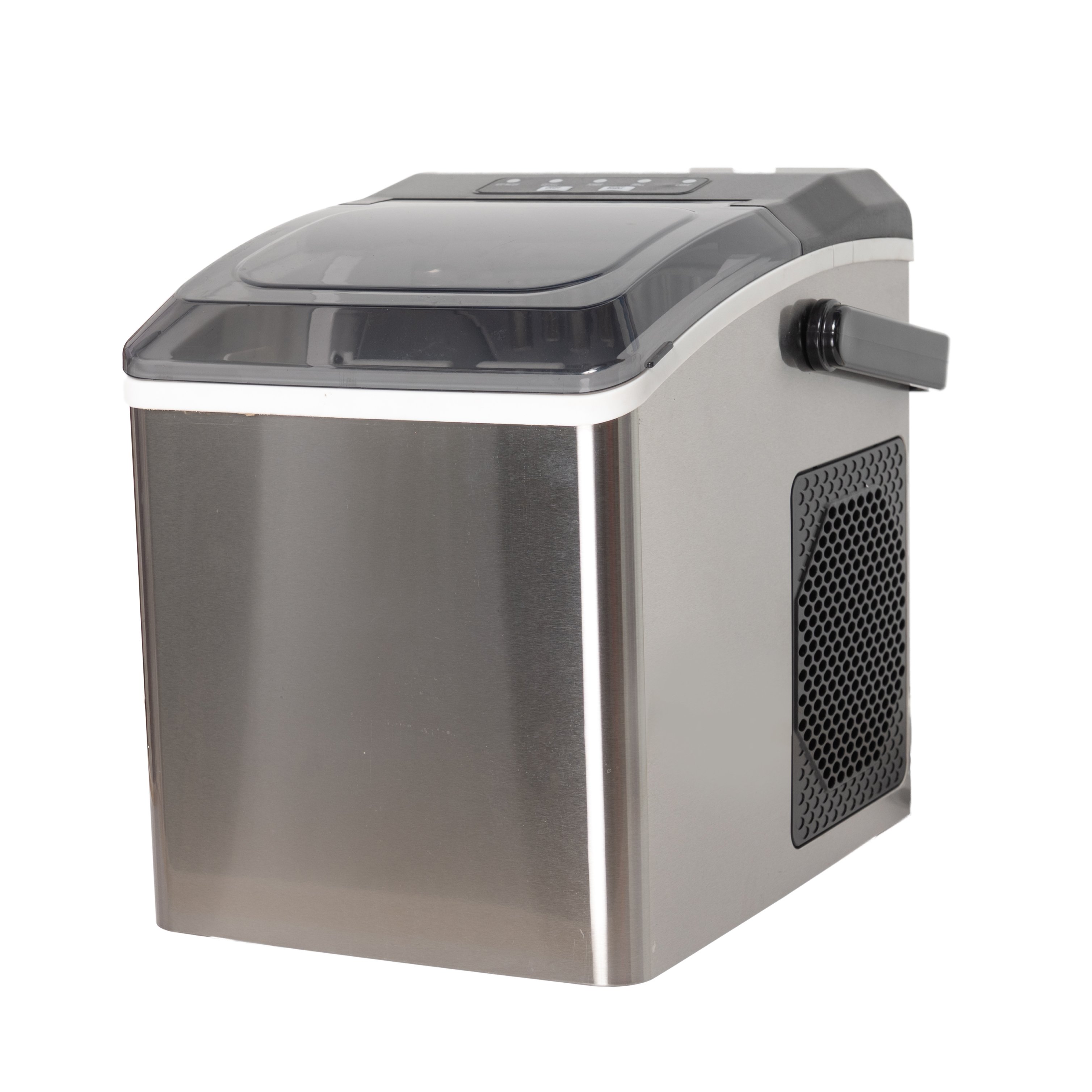 26lbs bullet ice making machine countertop stainless steel 12kg bullet ice maker