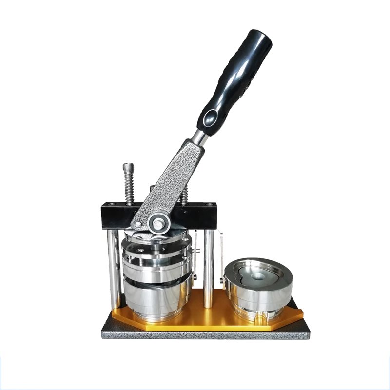 Heart shape badge maker button machine