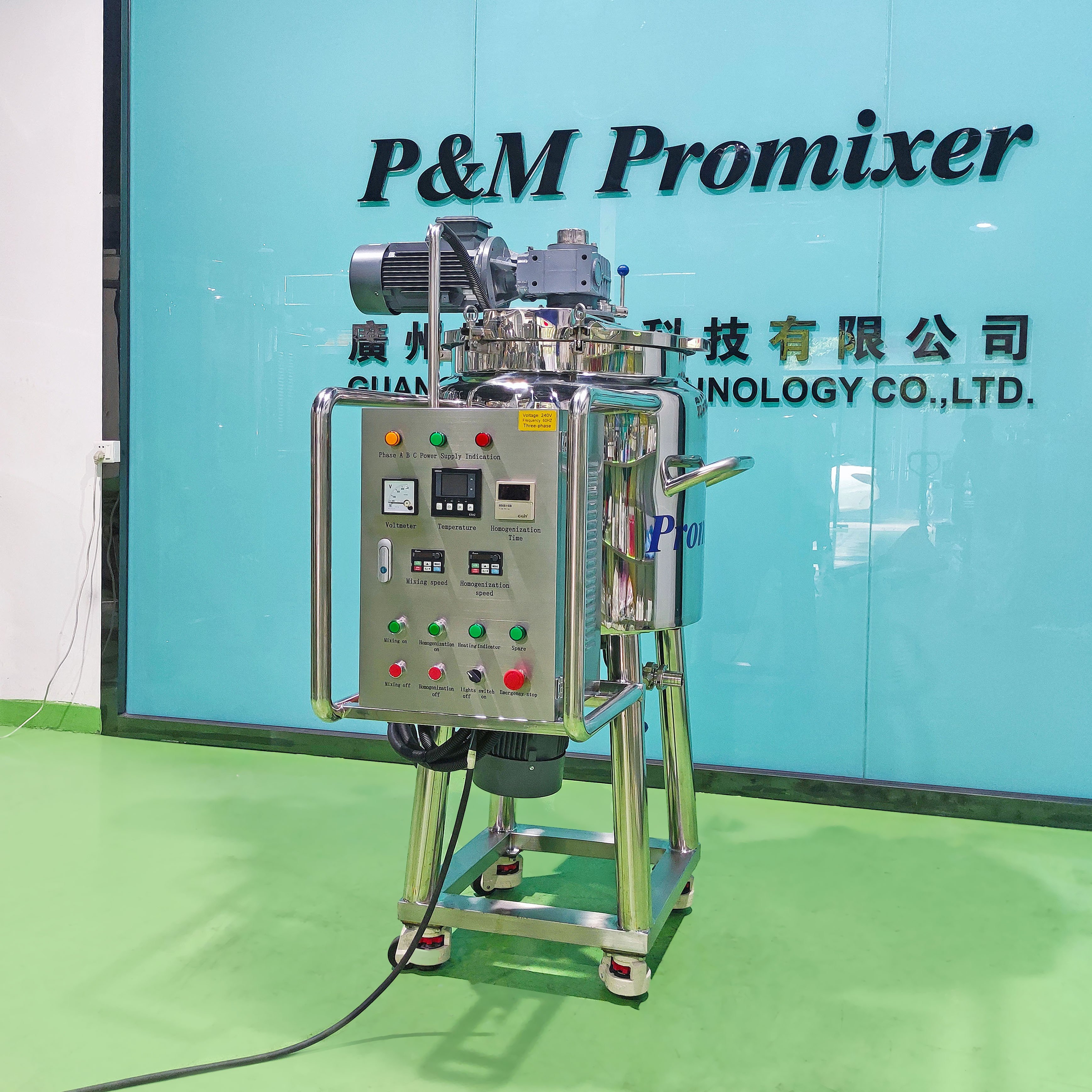 100L Cosmetic Detergent Soap liquid detergent making machine Industrial Chemical Mixing Equipment
