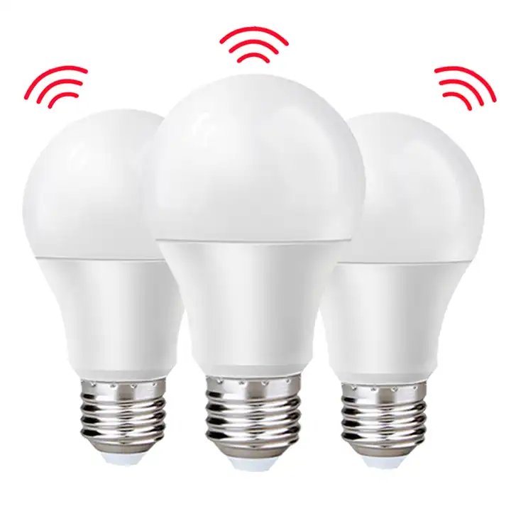 Motion Sensor LED Lights Bulb Dusk to Dawn Smart bulb Light 5W 7W 9W 12W 15W E27 Sensor bulb for Garage Yard Hallway