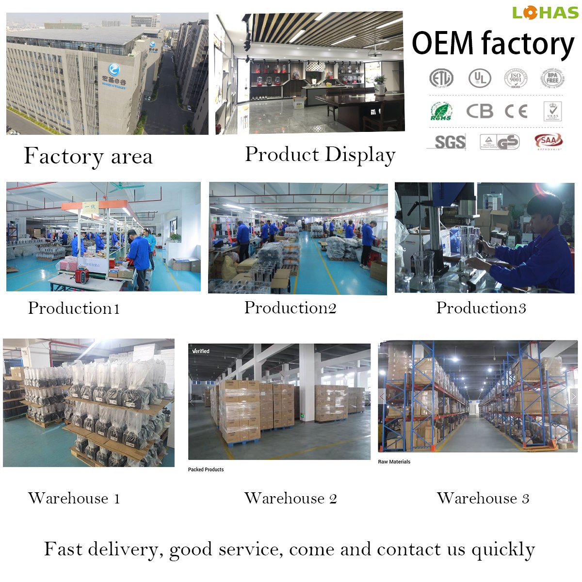 High Speed Multifunctional Heavy Duty Juicer Blender Commercial Mixer Smoothies Electric German Language Plastic Household Use