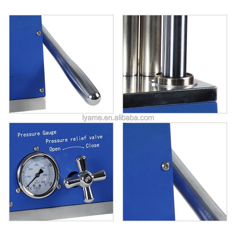 Laboratory Button Cell Battery Making Machine Manual Crimper for Coin Cell Cases Crimping