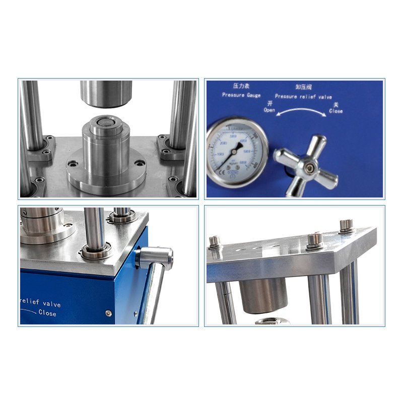 Laboratory Button Cell Battery Making Machine Manual Crimper for Coin Cell Cases Crimping