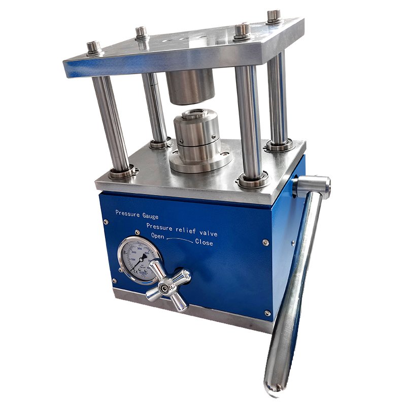 Laboratory Button Cell Battery Making Machine Manual Crimper for Coin Cell Cases Crimping