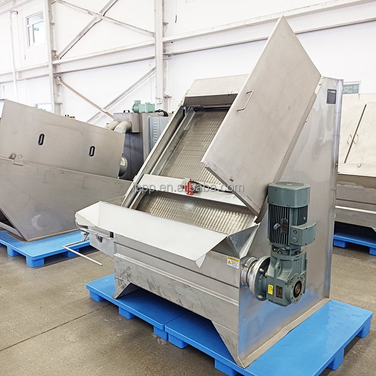 IEPP cost effective performance durable farm pig manure dehydration wastewater treatment equipment solid liquid separator