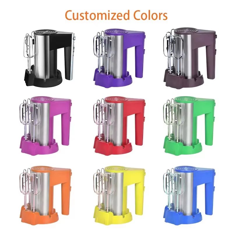 wholesale Kitchen Hand Electric Food Processor Dough Mixer Machine Egg Beater Hand Mixer multifunctional Electric Egg Beater