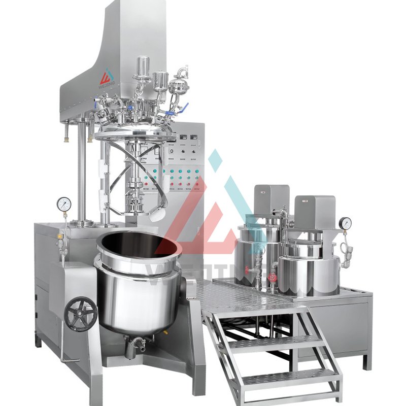Customization Cosmetic Cream Tilting Vacuum Homogenizer Mixer Emulsifying Machine