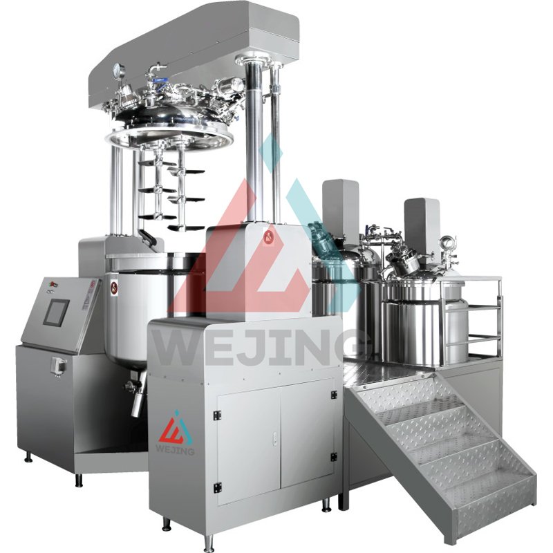 Customization Cosmetic Cream Tilting Vacuum Homogenizer Mixer Emulsifying Machine