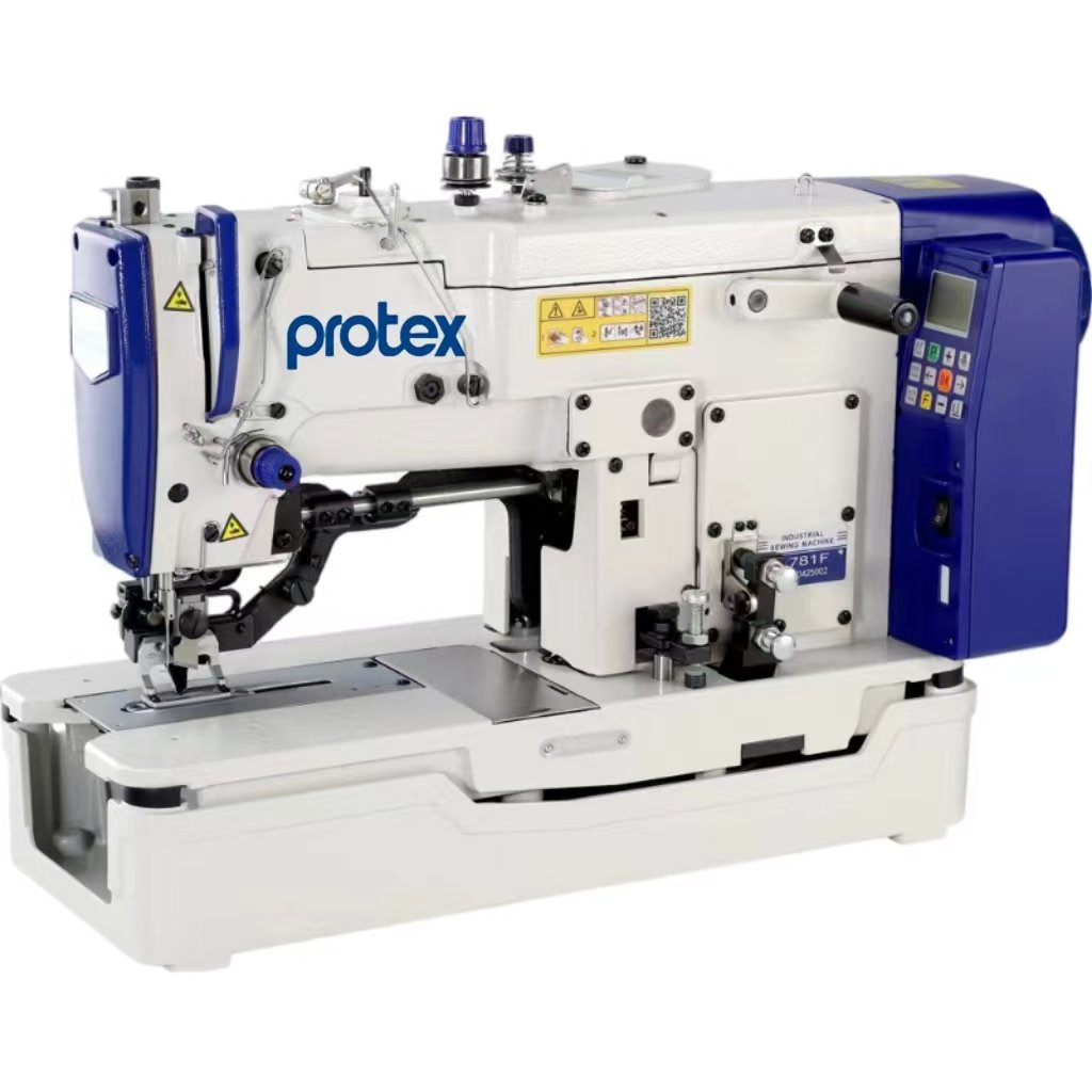 TY-781F Hot Sale Straight Button Hole Sewing Machine Direct Device With Auto Presser Foot And Touch Screen Protex