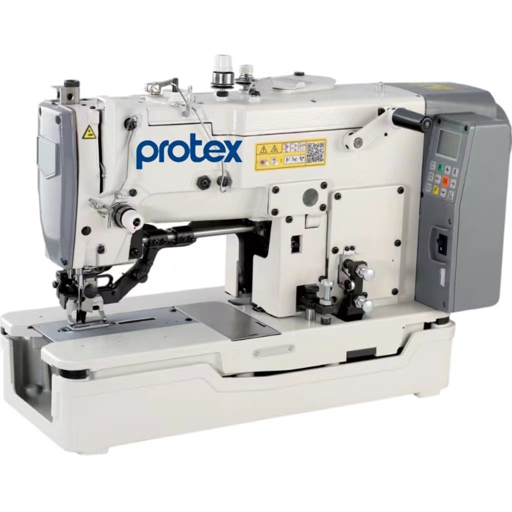 TY-781F Hot Sale Straight Button Hole Sewing Machine Direct Device With Auto Presser Foot And Touch Screen Protex